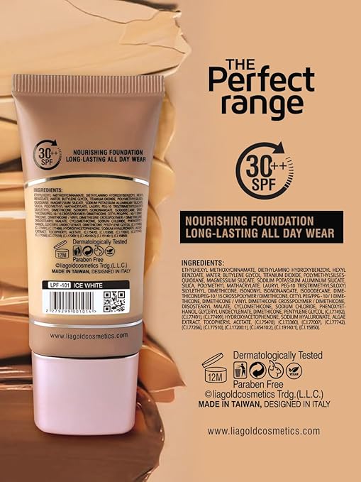 Full Coverage Golden Natural Foundation (LPF-108)