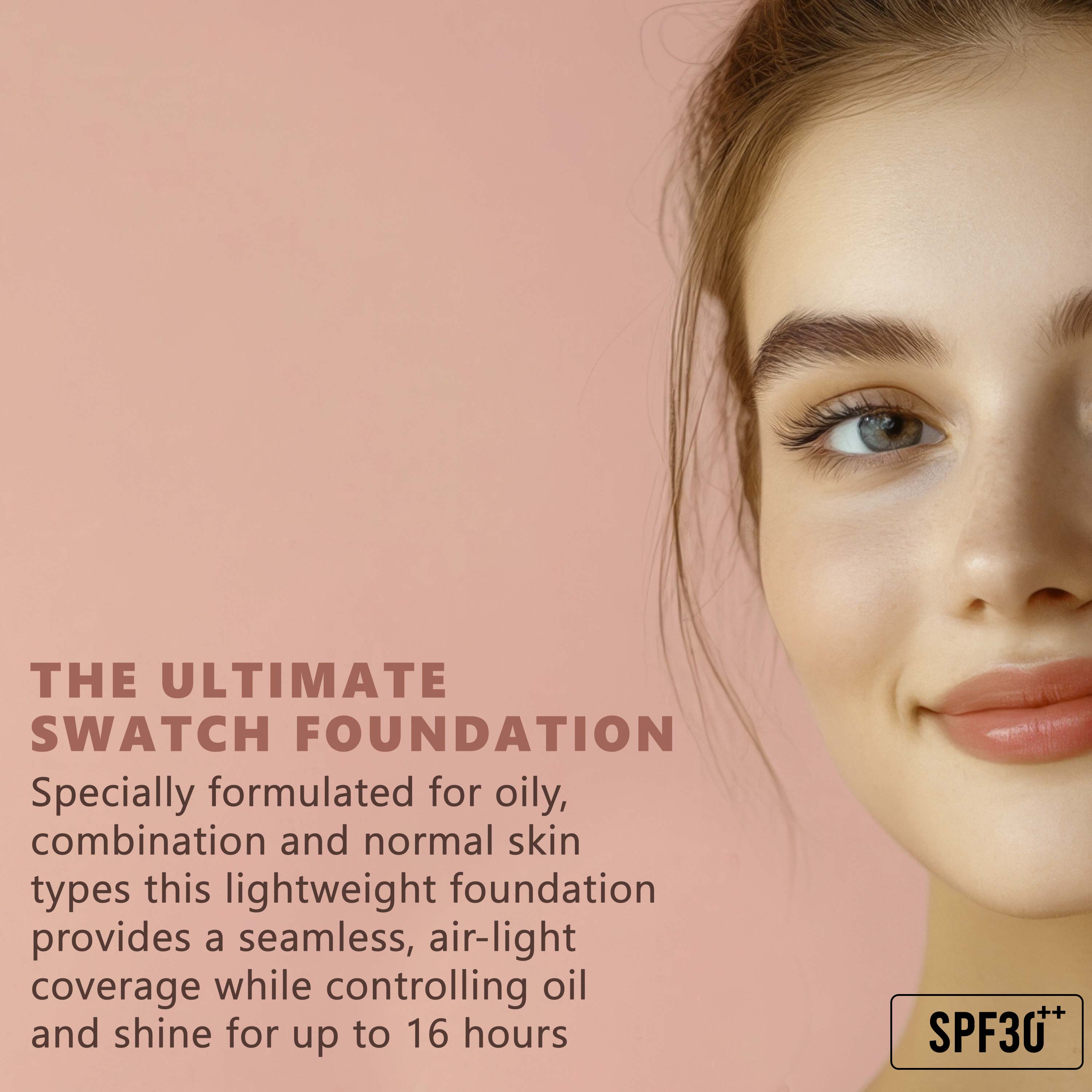 Deep Bronze Swatch Foundation (LUF-209)