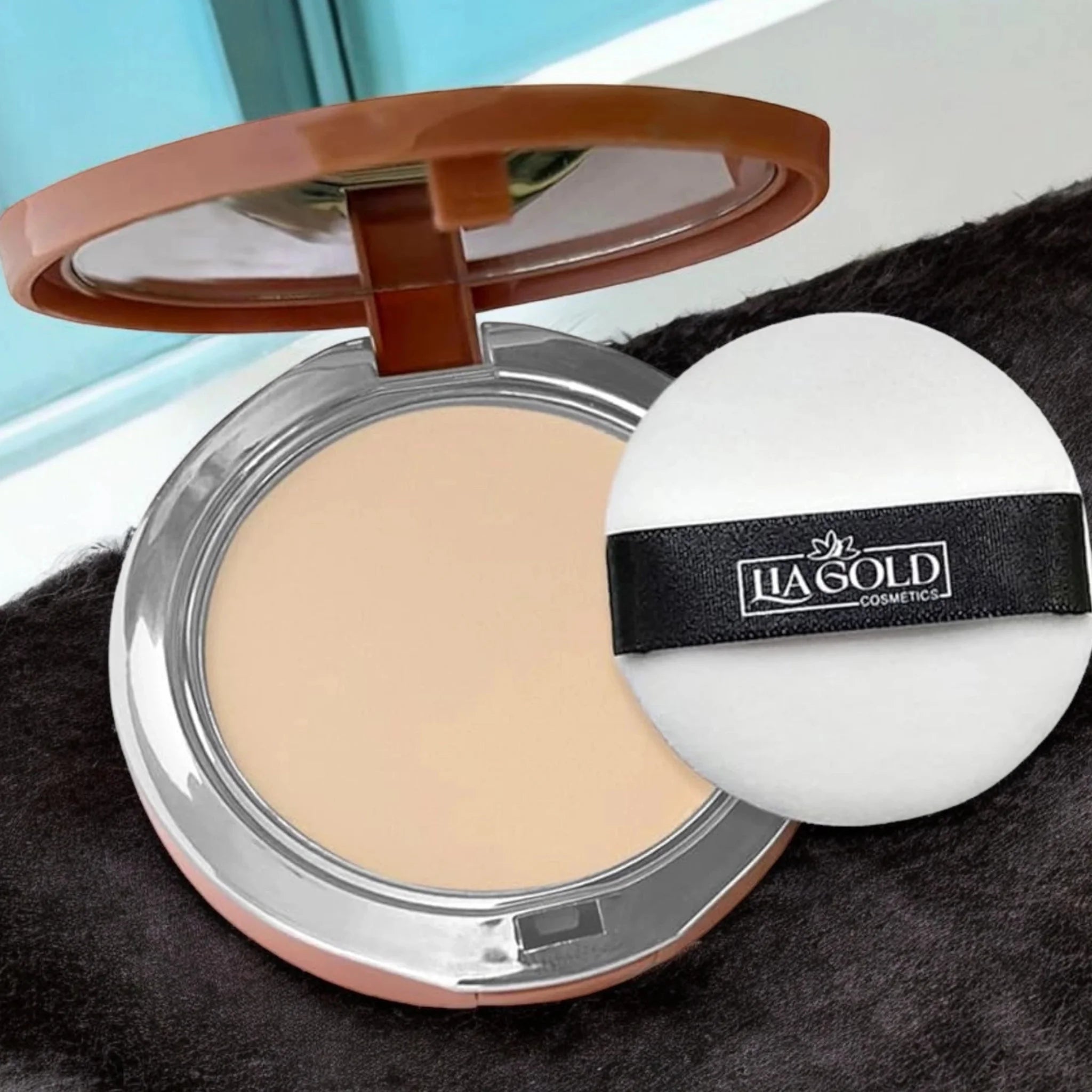 Natural Honey Matte Compact Powder (LBC-305)