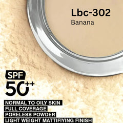 Banana Matte Compact Face Powder SPF 50+ (LBC-302)