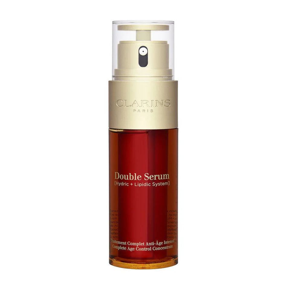 Clarins Double Serum Complete Age Control Concentrate – 50ml | Anti-Aging Hydration Boost